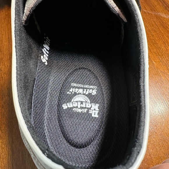 Dr Martens Women Shoes Oxfords lace up Leather Light Beige - Picture 10 of 12